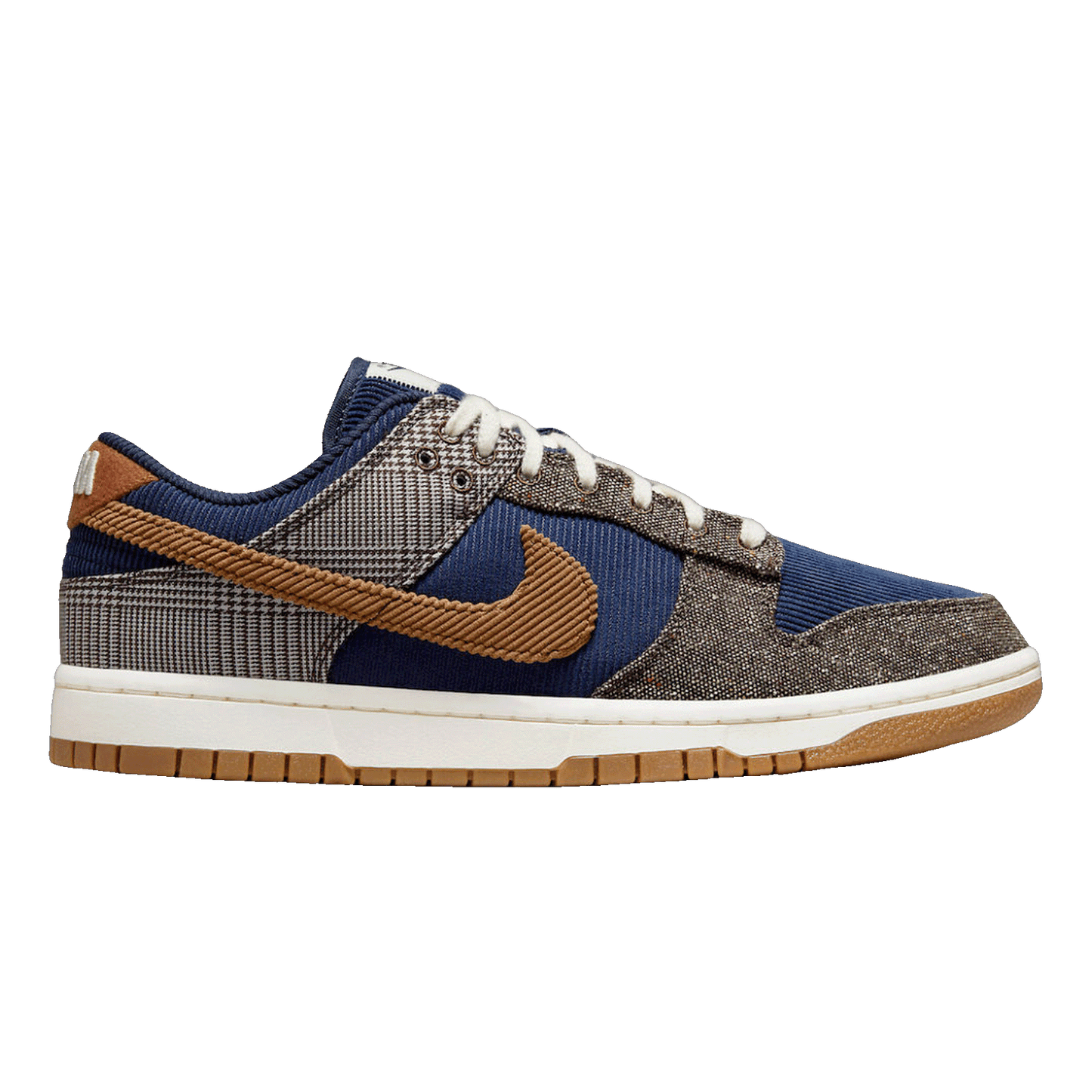 Nike Dunk Low Tweed Midnight Navy Corduroy FQ8746-410