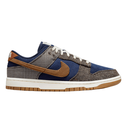 Nike Dunk Low Tweed Midnight Navy Corduroy FQ8746-410