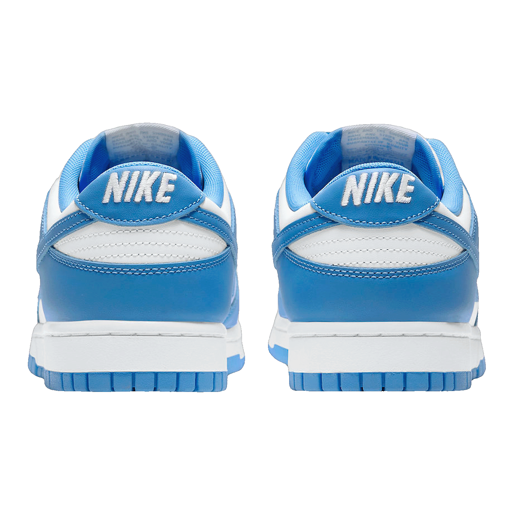 Nike Dunk Low UNC (2021) Back DD1391-102