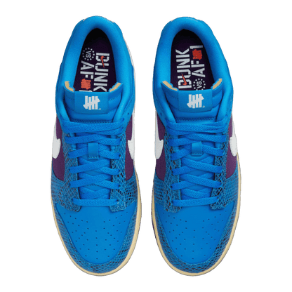 Nike Dunk Low Undefeated 5 On It Dunk vs. AF1 Oben DH6508-400