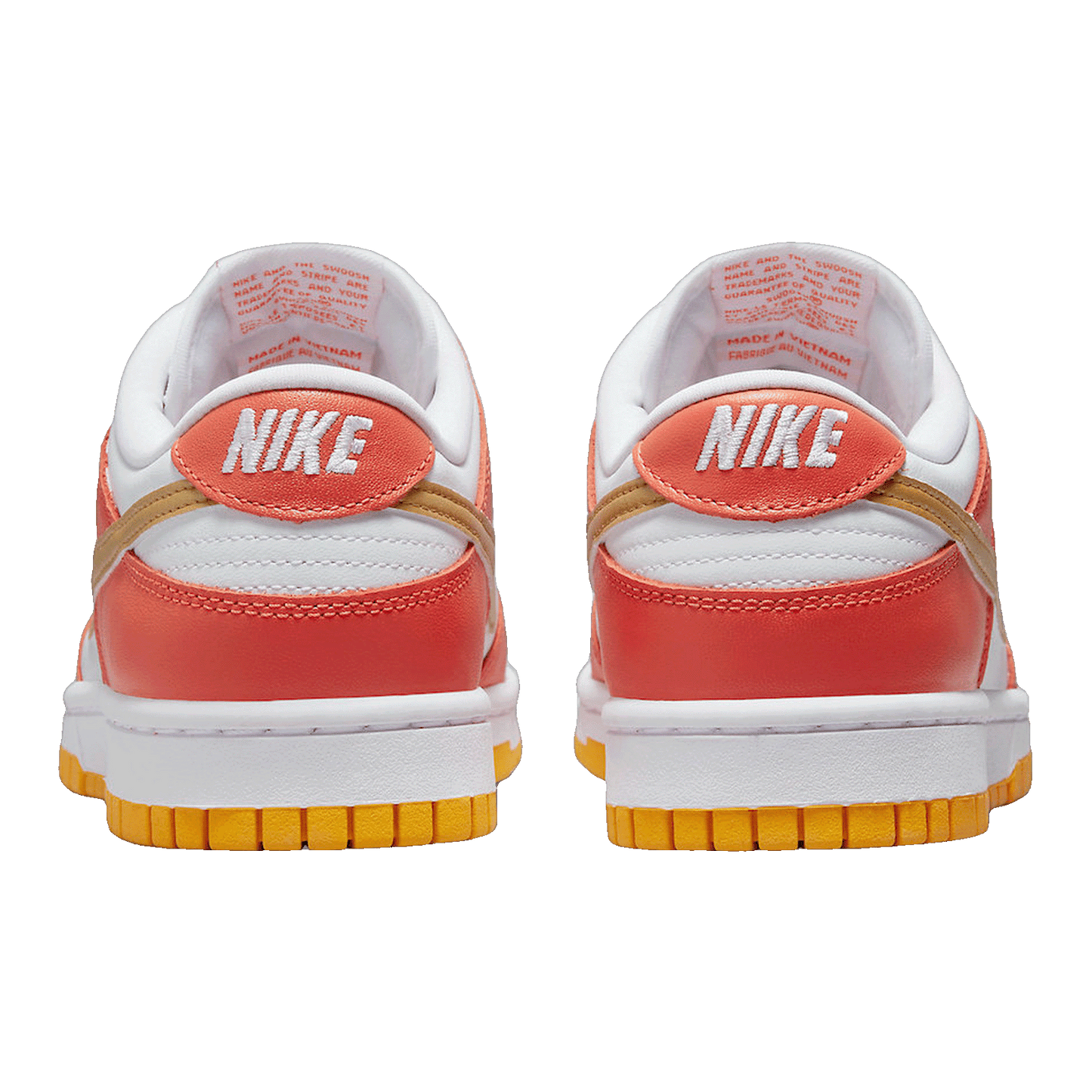Nike Dunk Low University Gold (W) Back DQ4690-800