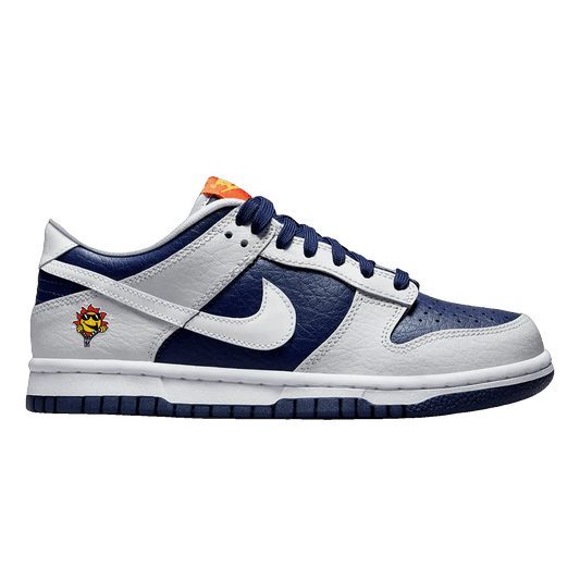 Nike Dunk Low UV Reactive Photon Dust Midnight Navy (GS) FN6968-025