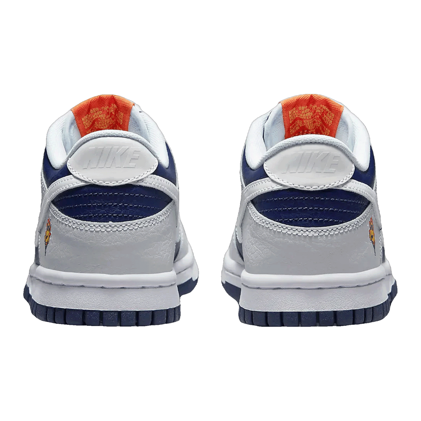 Nike Dunk Low UV Reactive Photon Dust Midnight Navy (GS) Back FN6968-025