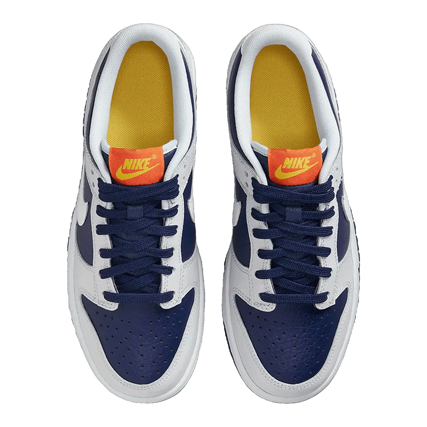 Nike Dunk Low UV Reactive Photon Dust Midnight Navy (GS) Oben FN6968-025