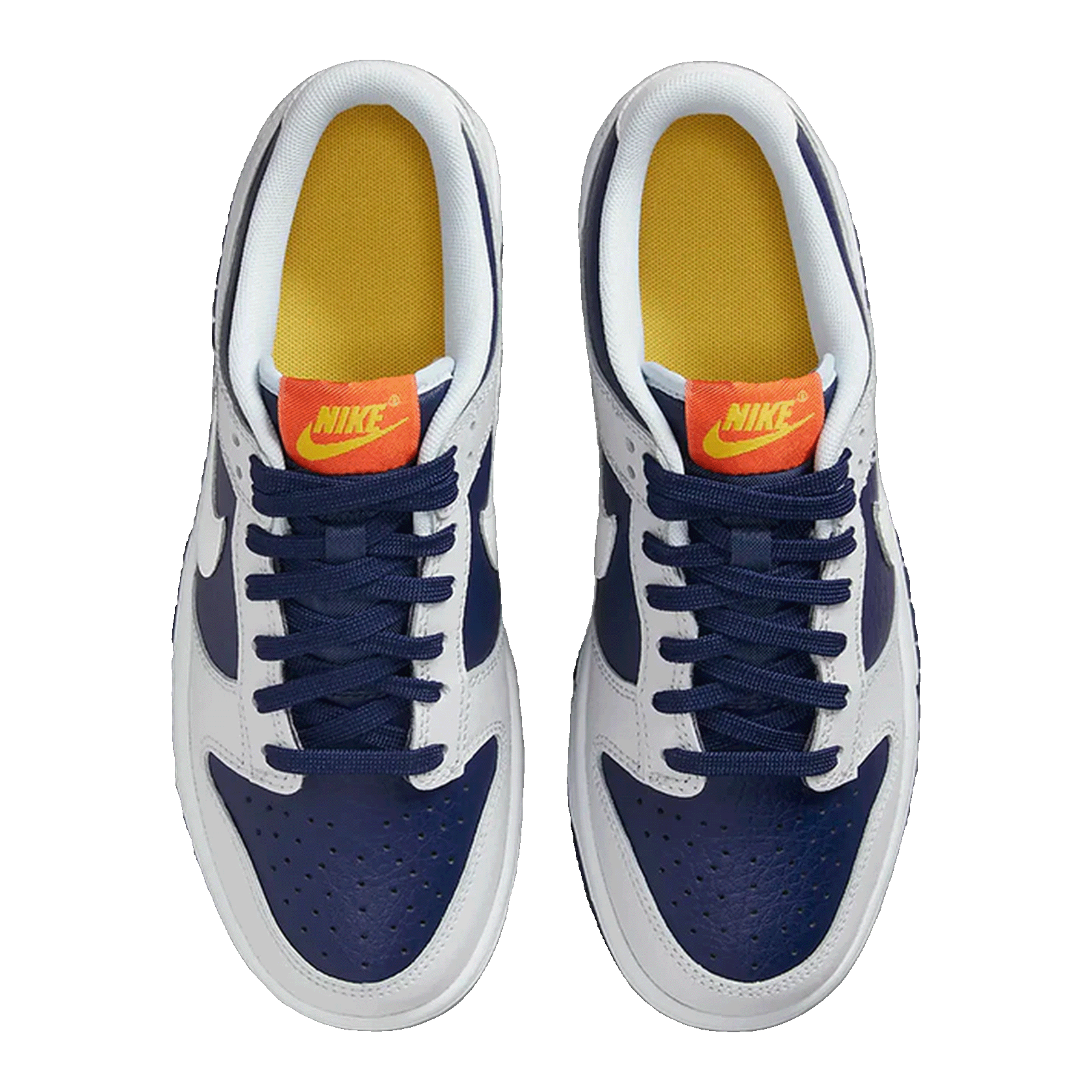 Nike Dunk Low UV Reactive Photon Dust Midnight Navy (GS) Oben FN6968-025