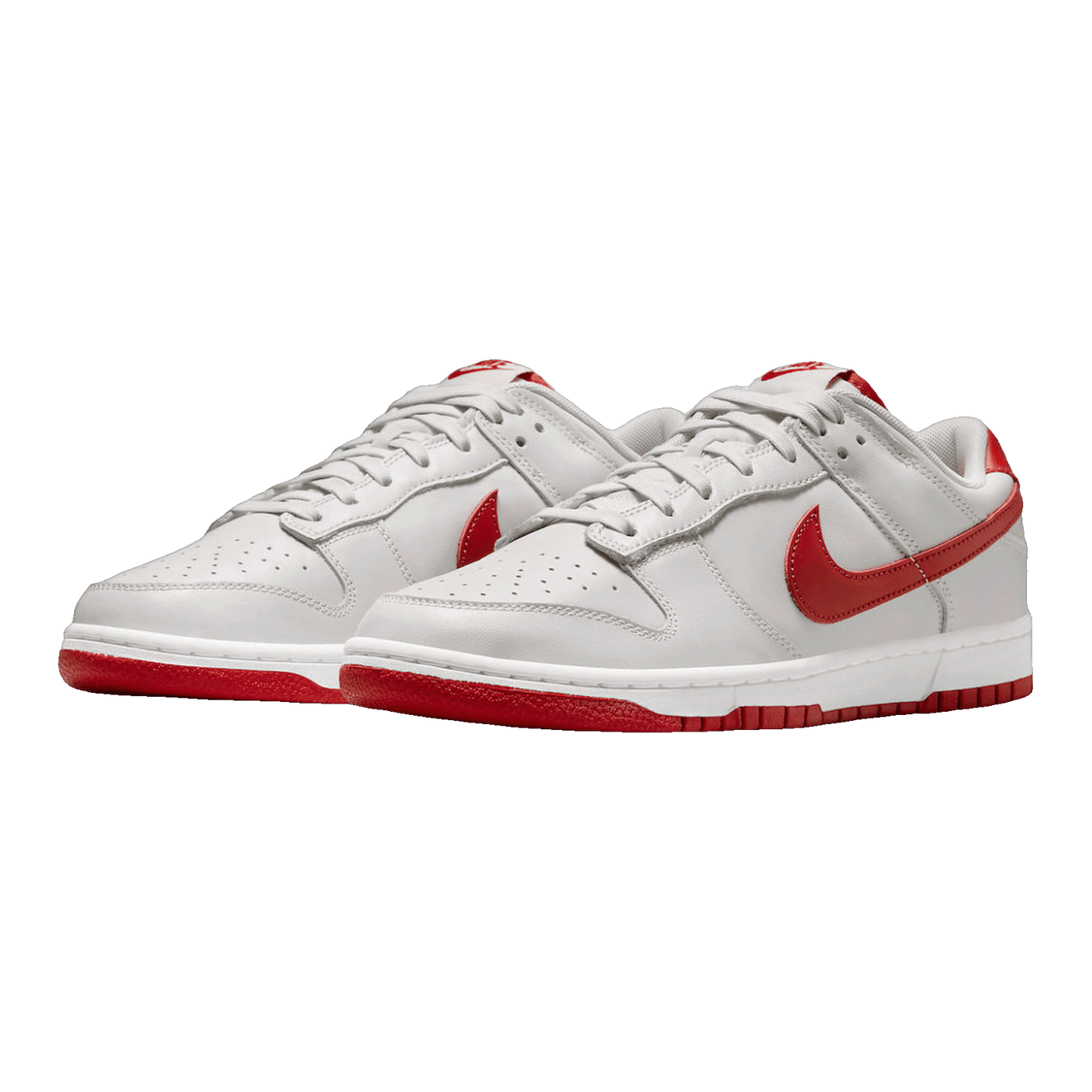 Nike Dunk Low Vast Grey Varsity Red FJ0832-011