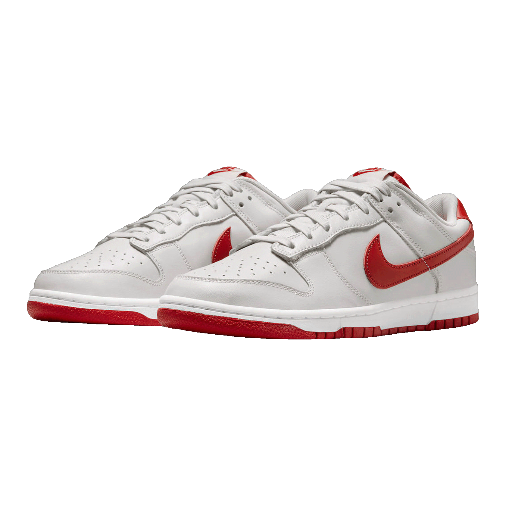 Nike Dunk Low Vast Grey Varsity Red FJ0832-011