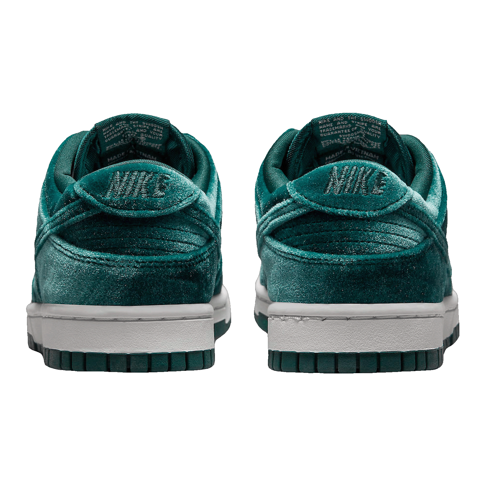 Nike Dunk Low Velvet Teal (W) Back DZ5224-300