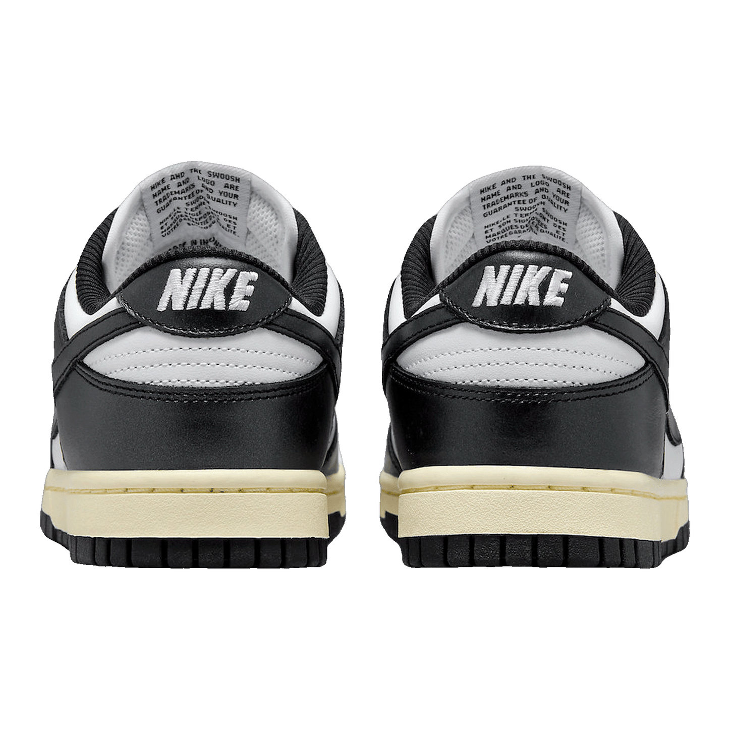 Nike Dunk Low Vintage Panda (W) Back FQ8899-100