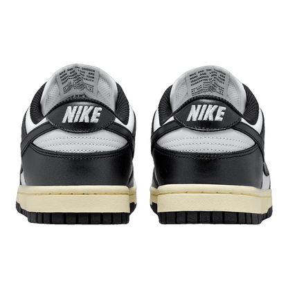 Nike Dunk Low Vintage Panda (W) Back FQ8899-100