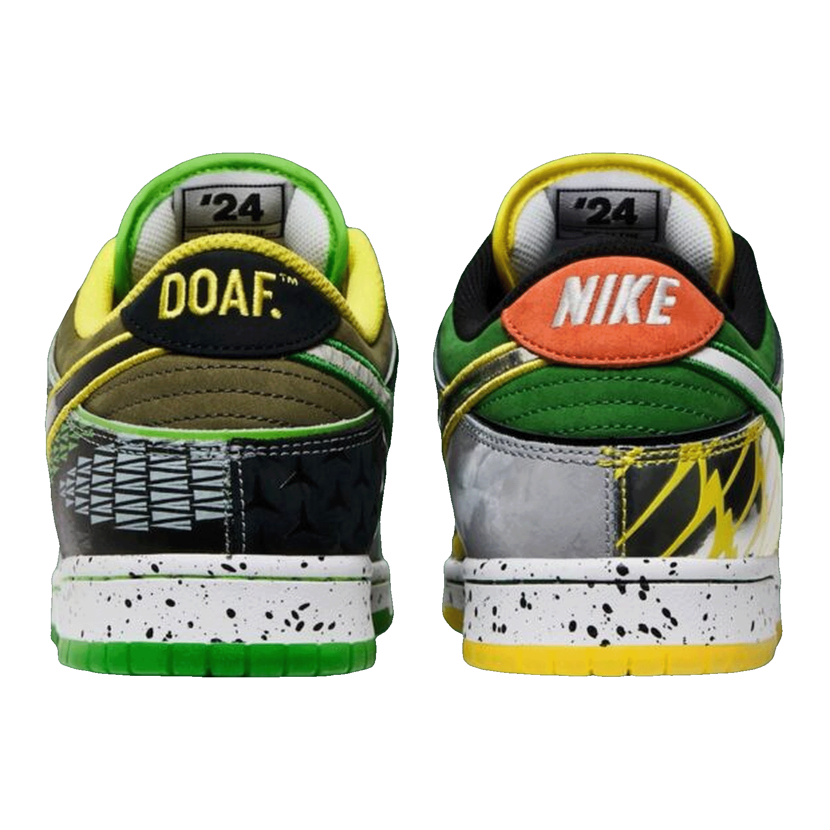 Nike Dunk Low What the Duck Away University of Oregon PE Back HV1454-100