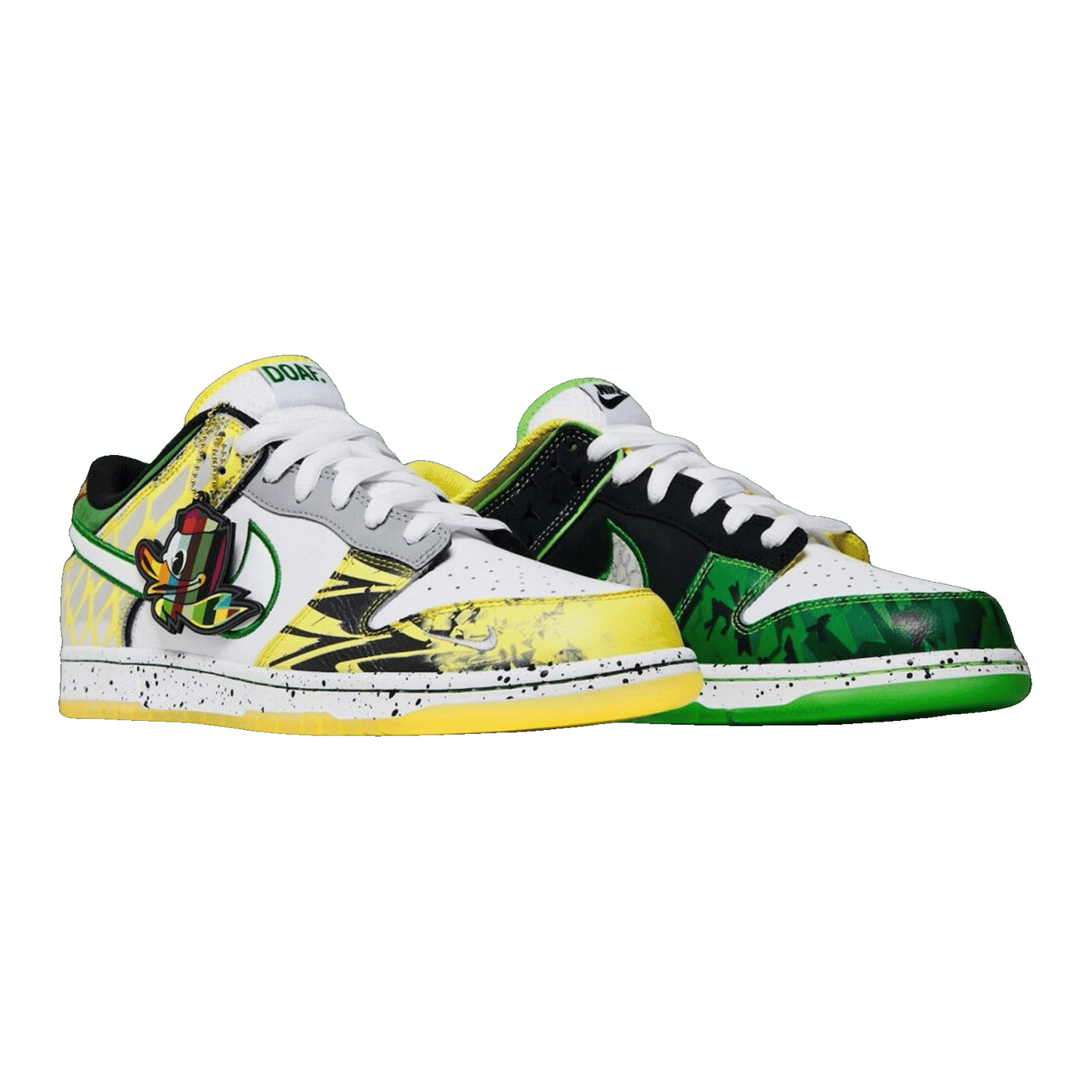 Nike Dunk Low What the Duck Away University of Oregon PE Side HV1454-100