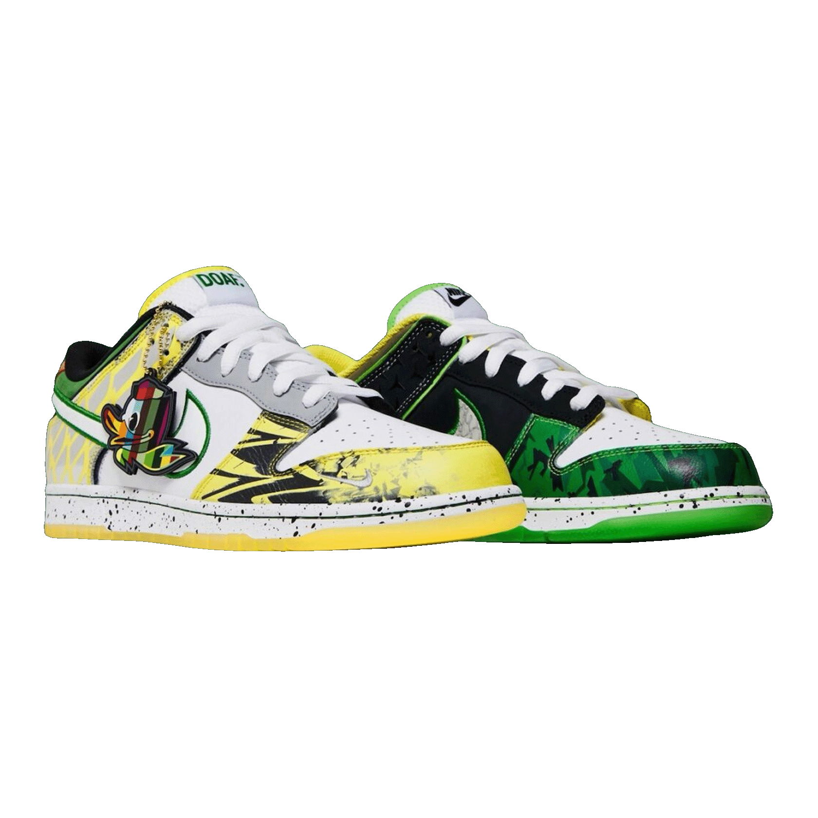 Nike Dunk Low What the Duck Away University of Oregon PE Side HV1454-100
