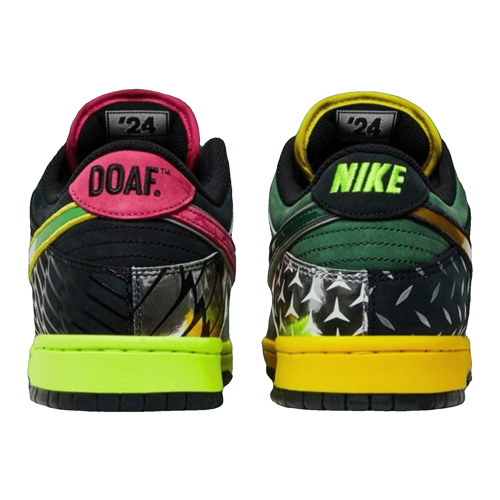 Nike Dunk Low What the Duck Home University of Oregon PE Back HV1454-001