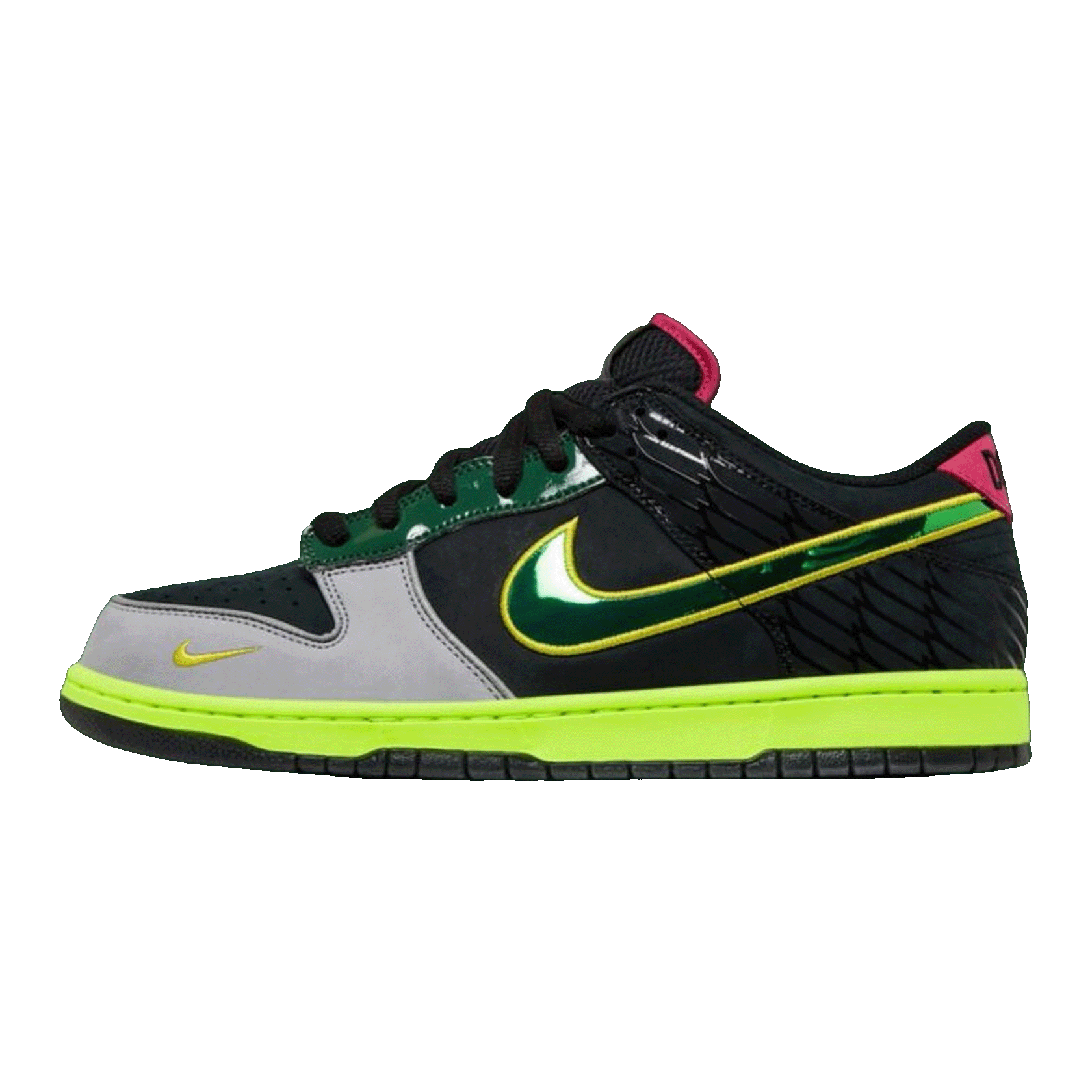 Nike Dunk Low What the Duck Home University of Oregon PE Detail HV1454-001