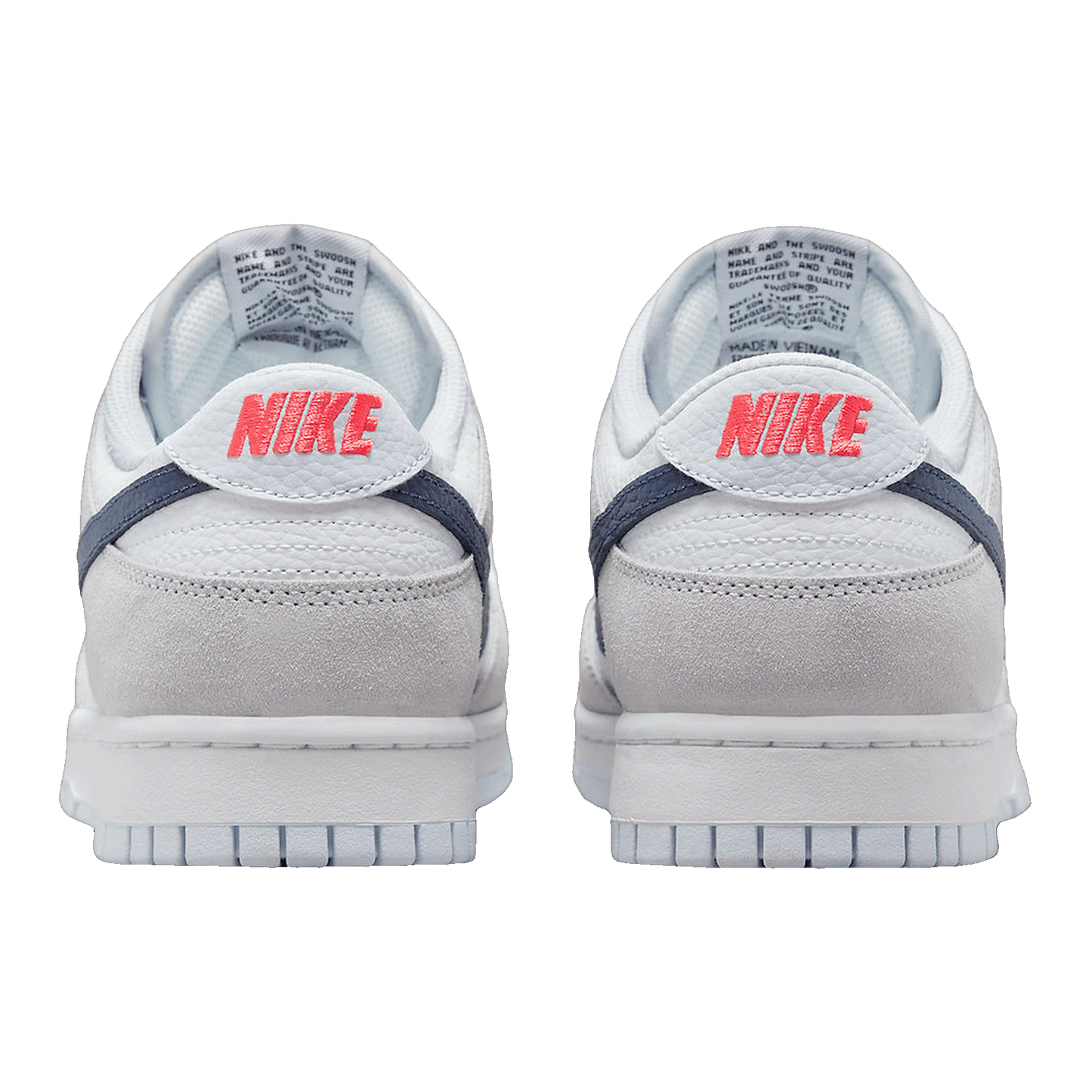 Nike Dunk Low White Grey Navy Aqua Mini Swoosh FJ4227-001
