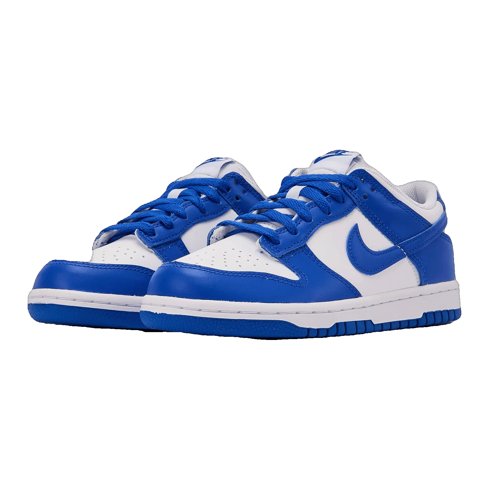 Nike Dunk Low White Hyper Royal (GS) FB9109-131
