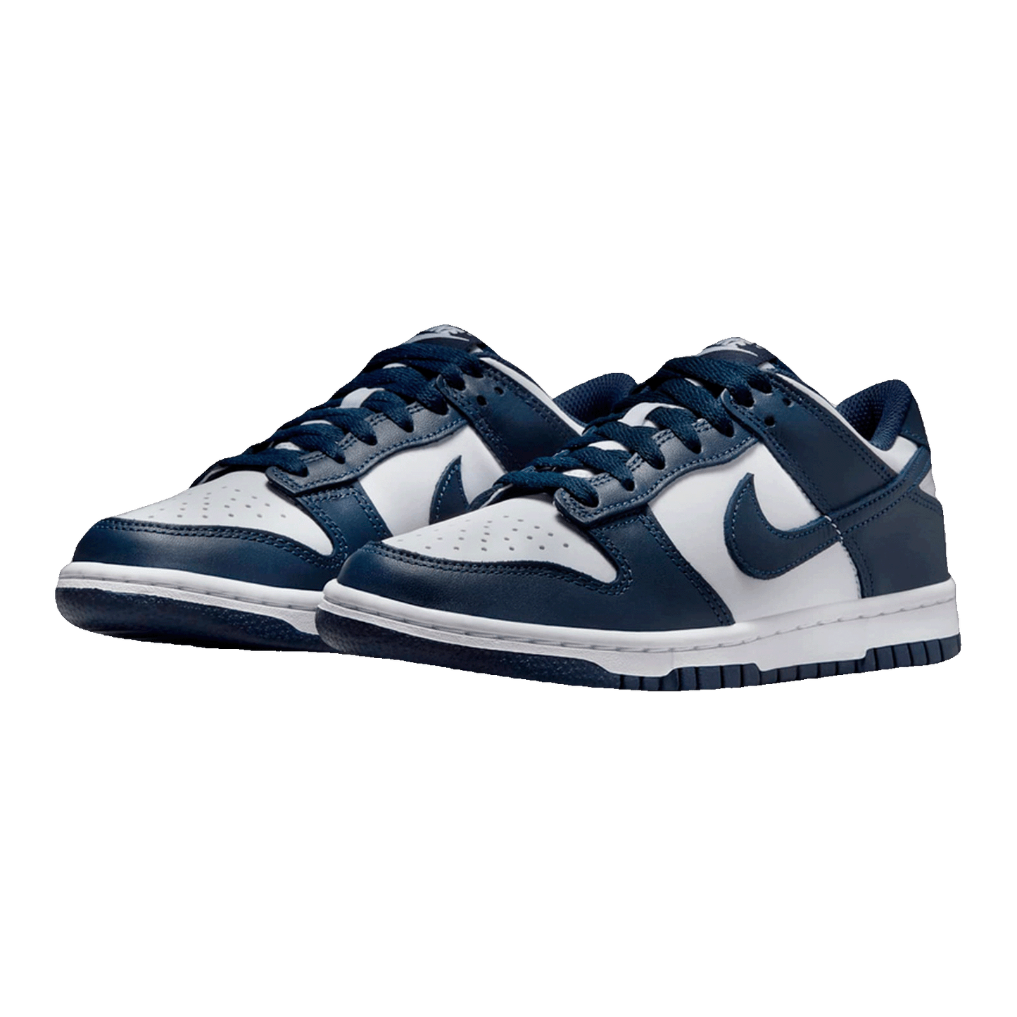 Nike Dunk Low White Midnight Navy (GS) FB9109-116