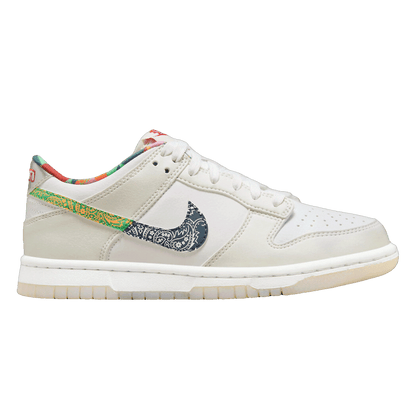 Nike Dunk Low White Multi-Color Paisley (GS) FN8913-141