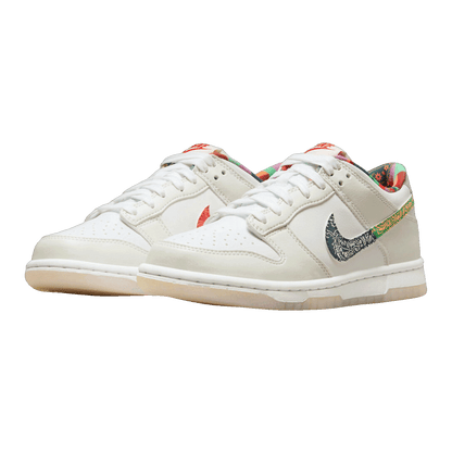Nike Dunk Low White Multi-Color Paisley (GS) FN8913-141