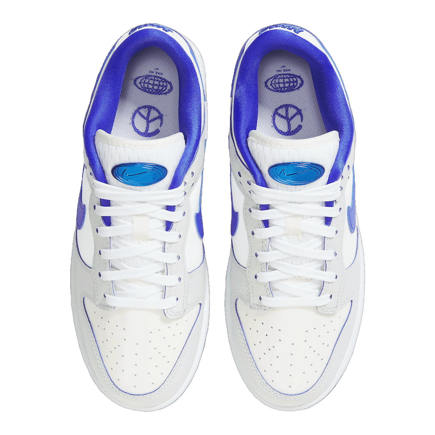 Nike Dunk Low Worldwide White Blue (W) FB1841-110