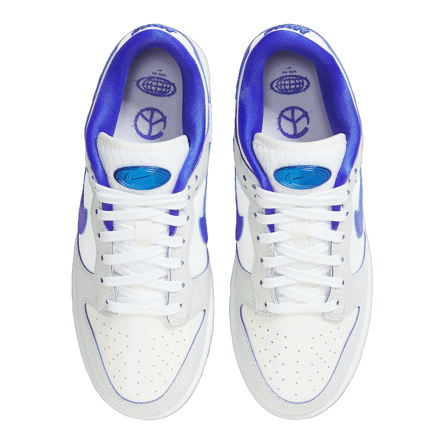 Nike Dunk Low Worldwide White Blue (W) FB1841-110