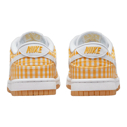 Nike Dunk Low Yellow Gingham (W) Back