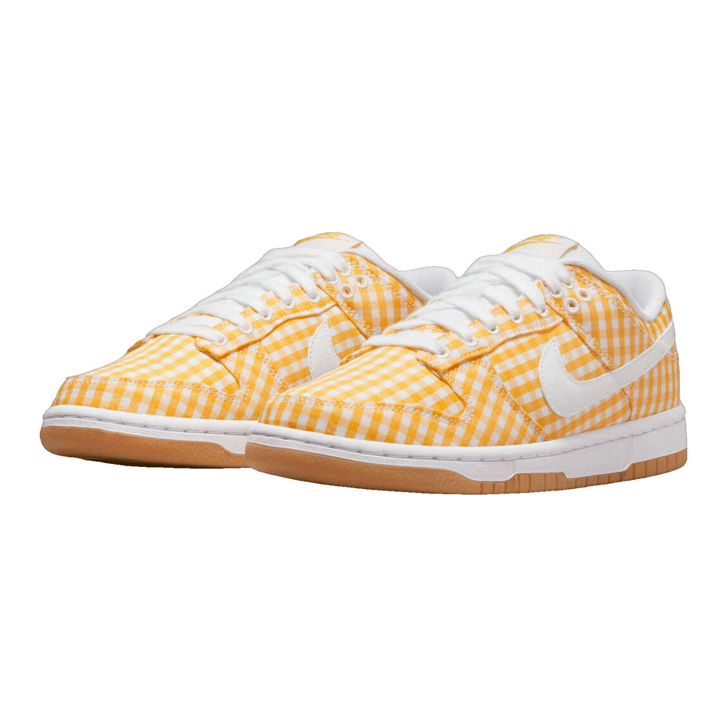 Nike Dunk Low Yellow Gingham (W) Side
