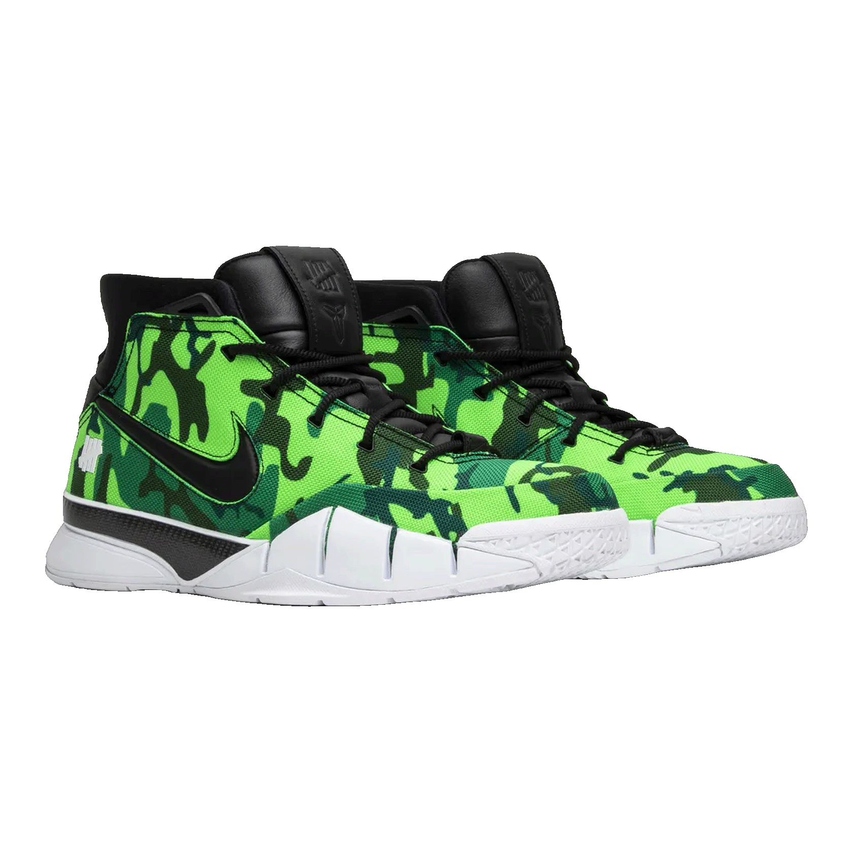 Nike Kobe 1 Protro Undefeated Green Camo (Silver Lake) Side BV1207-903
