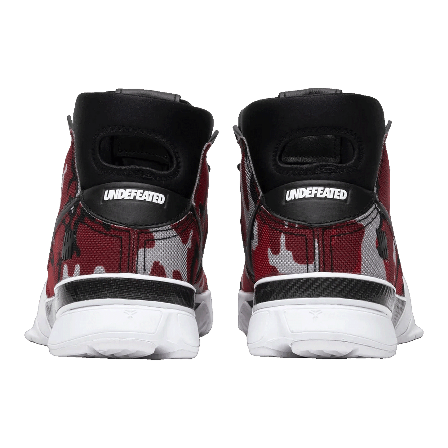 Nike Kobe 1 Protro Undefeated Red Camo (Santa Monica) Back BV1207-900