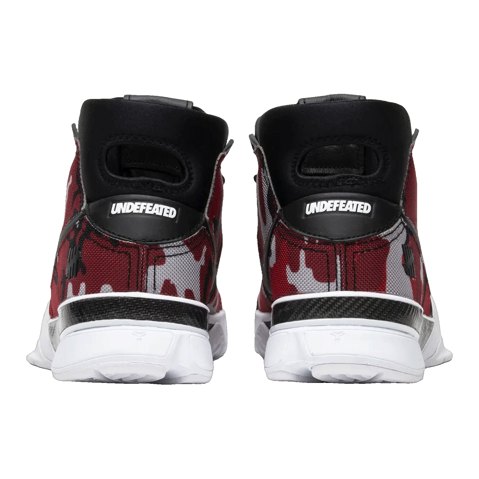 Nike Kobe 1 Protro Undefeated Red Camo (Santa Monica) Back BV1207-900