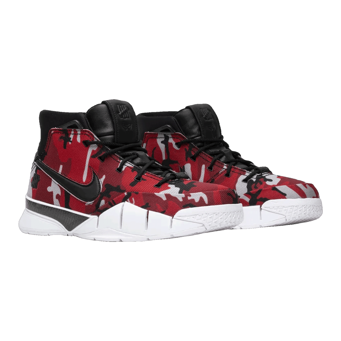 Nike Kobe 1 Protro Undefeated Red Camo (Santa Monica) Side BV1207-900