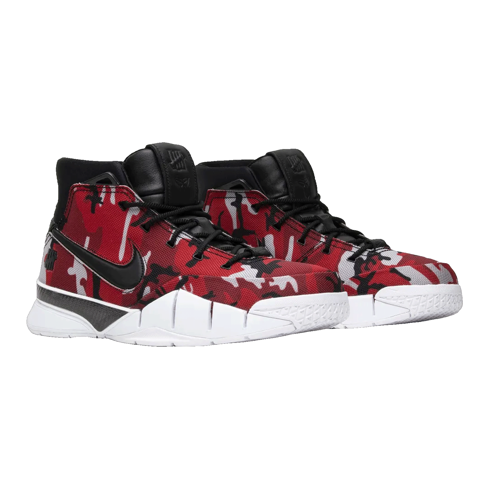 Nike Kobe 1 Protro Undefeated Red Camo (Santa Monica) Side BV1207-900