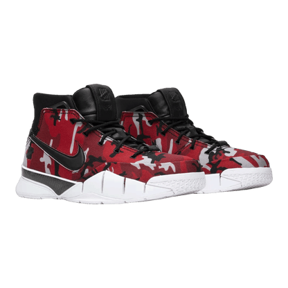 Nike Kobe 1 Protro Undefeated Red Camo (Santa Monica) Side BV1207-900