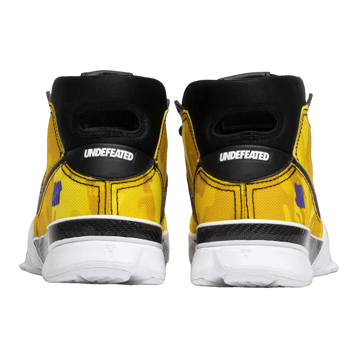 Nike Kobe 1 Protro Undefeated Yellow Camo (La Brea) Back BV1207-901
