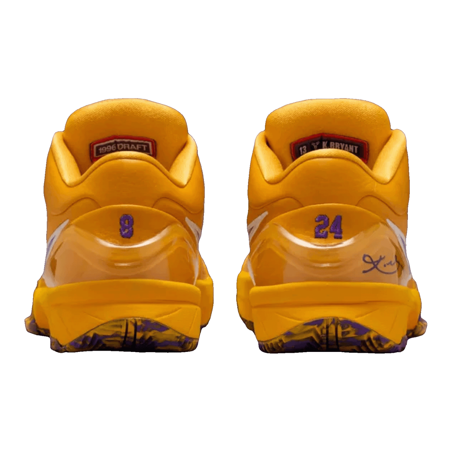 Nike Kobe 4 Draft Day Pack Los Angeles Lakers (GS) Back IQ4109-700