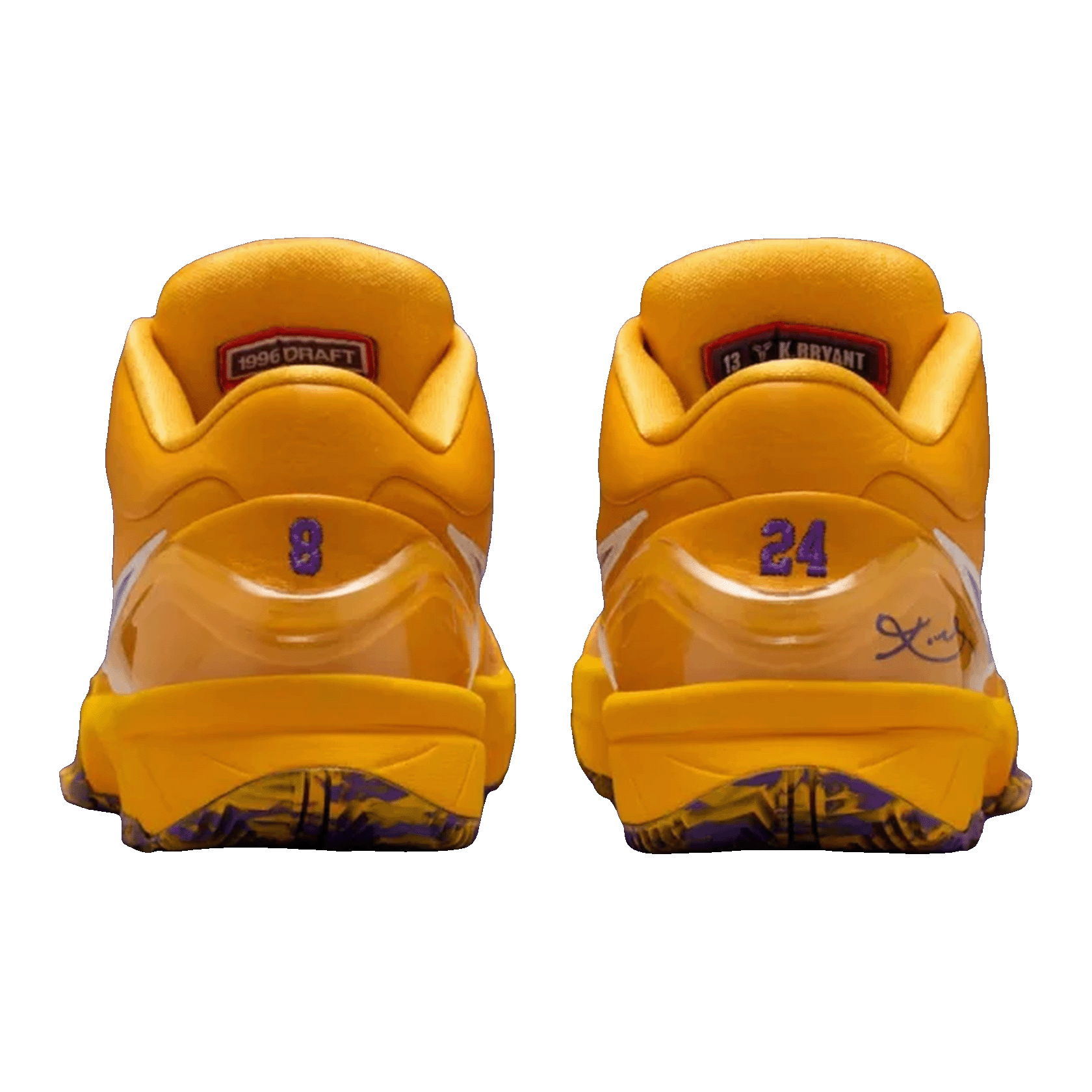 Nike Kobe 4 Draft Day Pack Los Angeles Lakers (GS) Back IQ4109-700