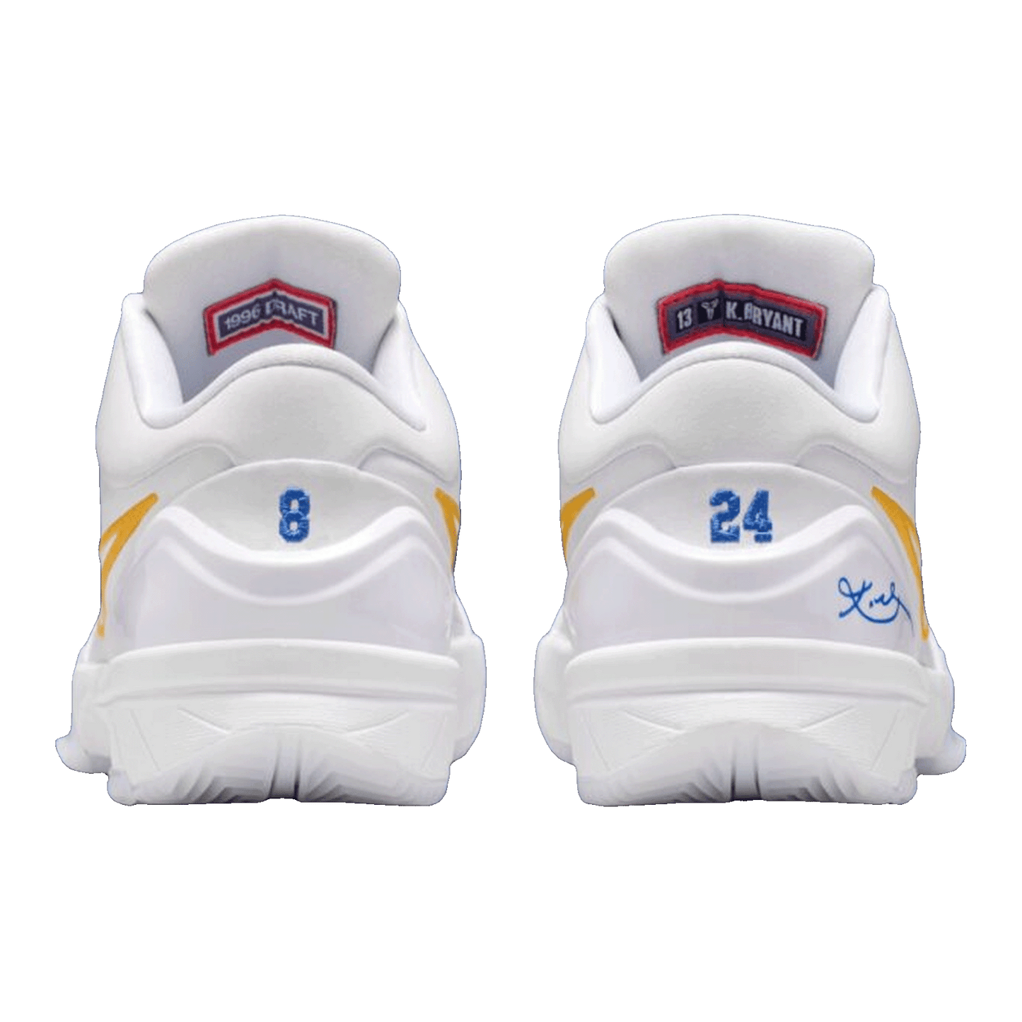 Nike Kobe 4 Draft Day Pack White Glacier Blue (GS) Back IQ4110-100