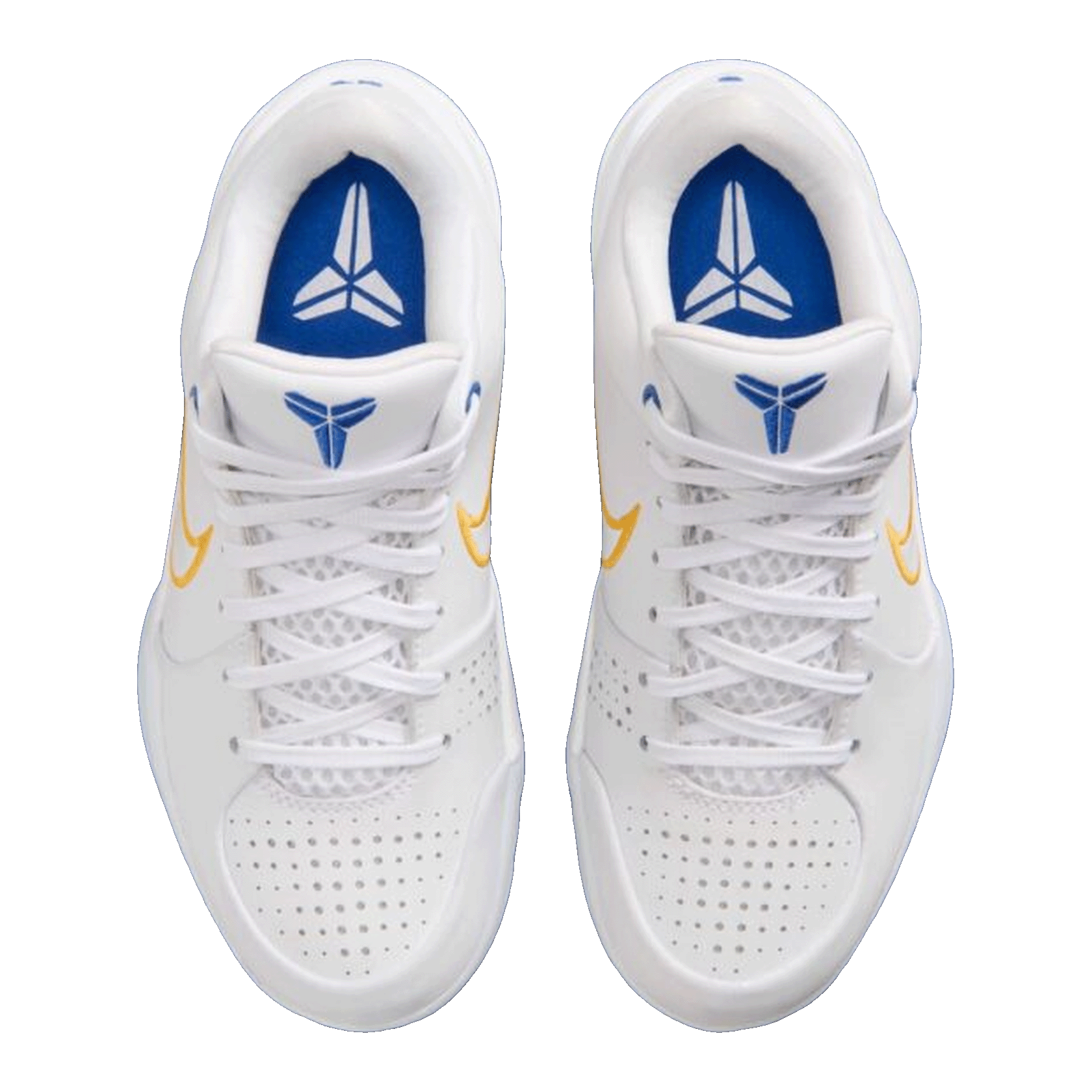 Nike Kobe 4 Draft Day Pack White Glacier Blue (GS) Oben IQ4110-100