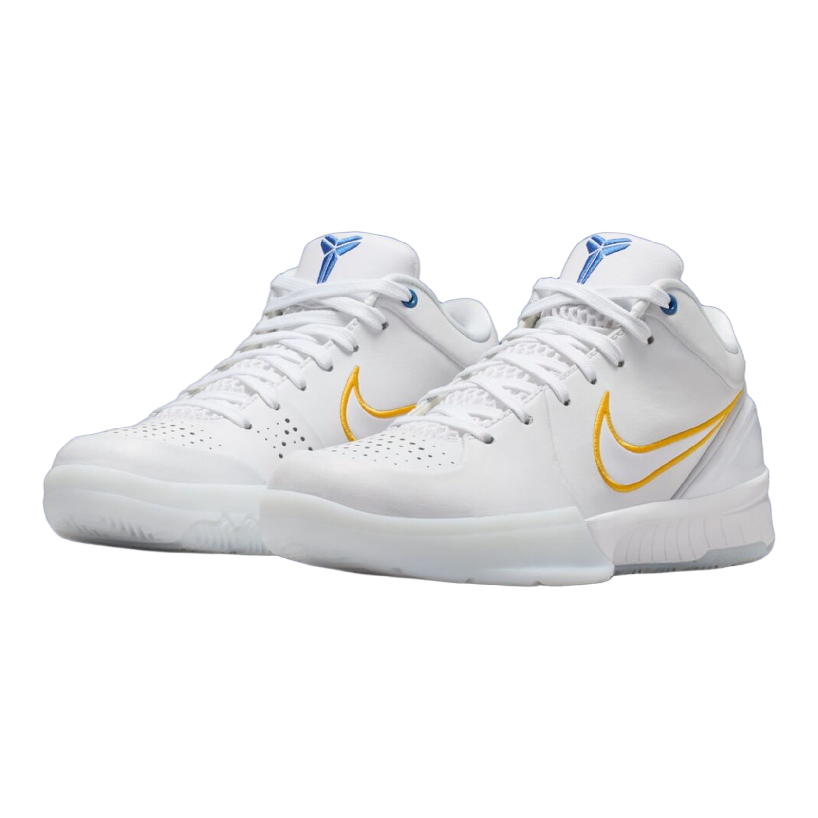 Nike Kobe 4 Draft Day Pack White Glacier Blue (GS) Side IQ4110-100