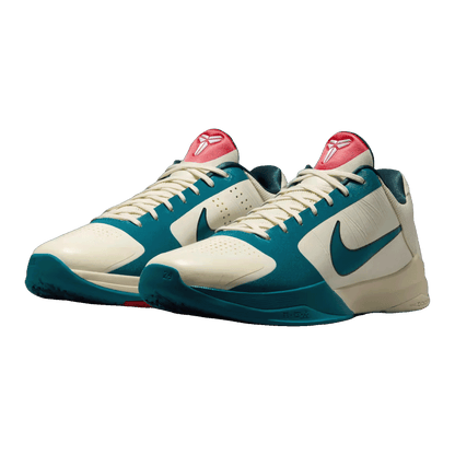 Nike Kobe 5 Protro Caitlin Clark Coconut Milk Spruce Side IZ1852-100