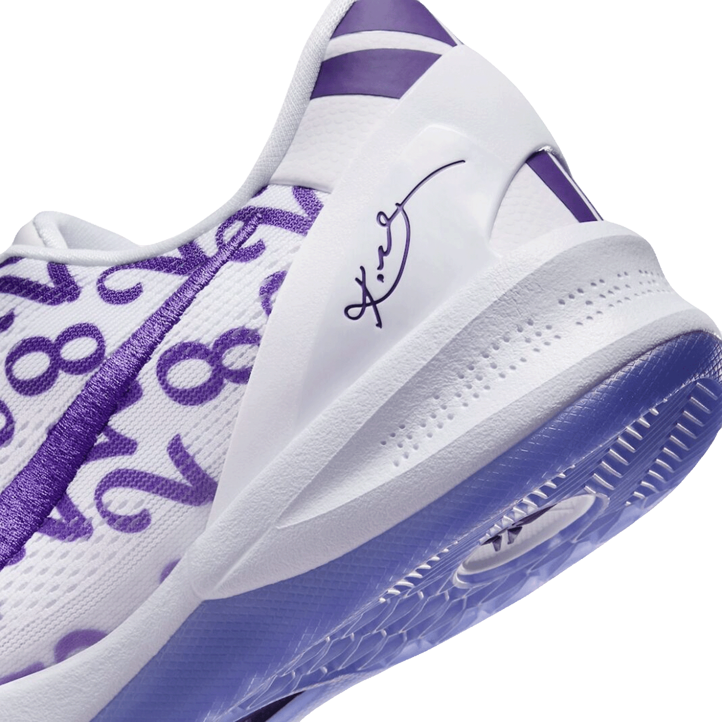 Nike Kobe 8 Protro Court Purple (GS) Back 2