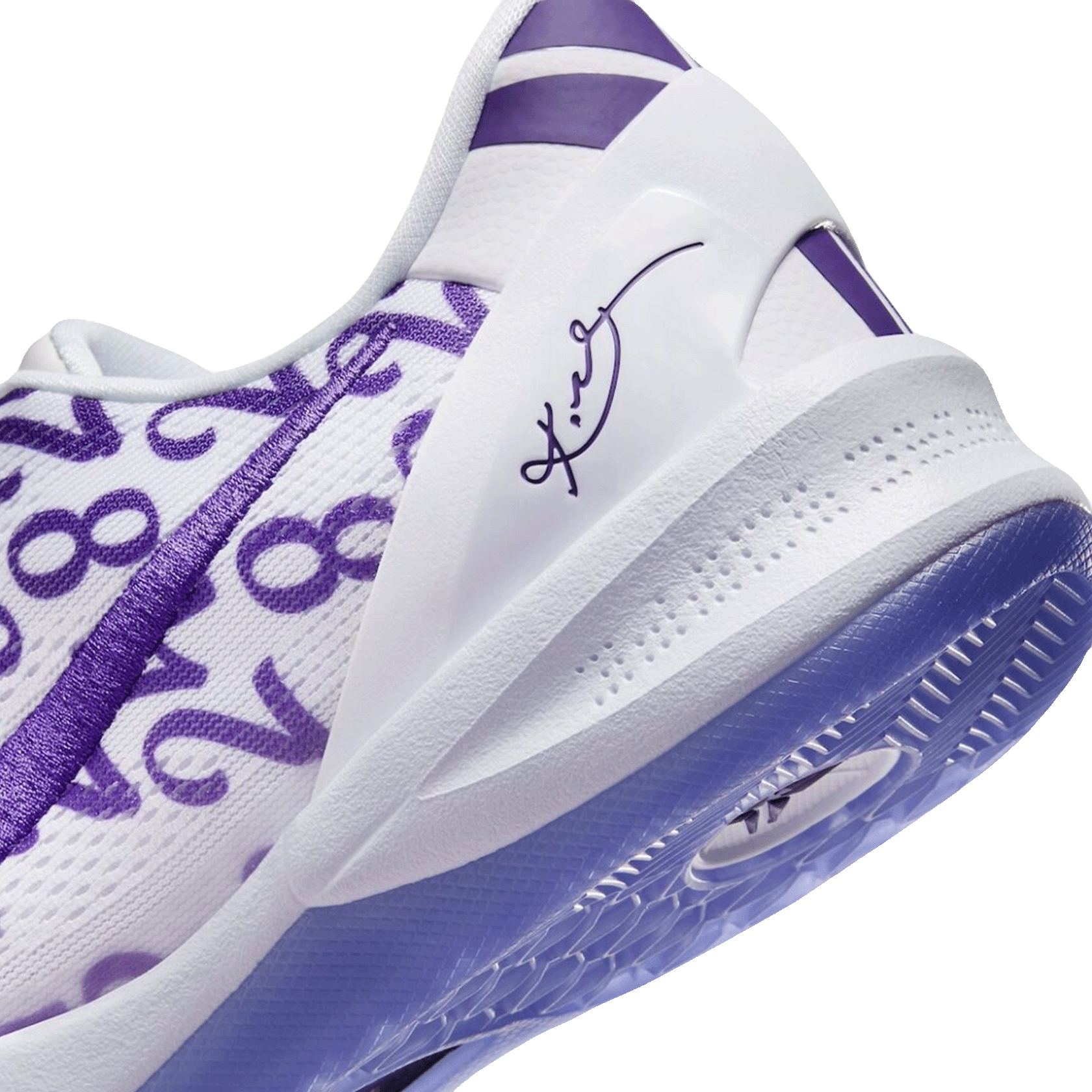 Nike Kobe 8 Protro Court Purple (GS) Back 2