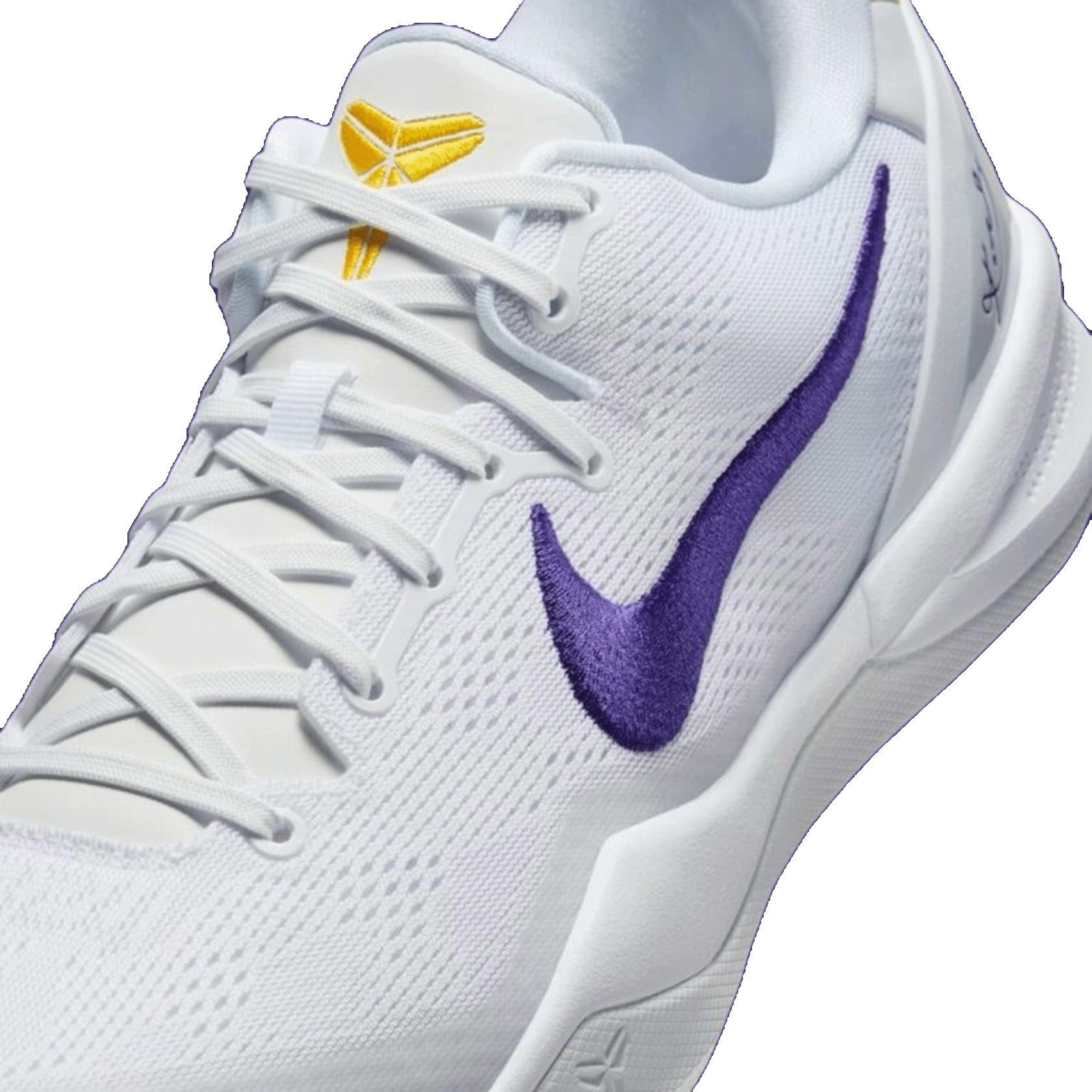 Nike Kobe 8 Protro Lakers Home Tongue