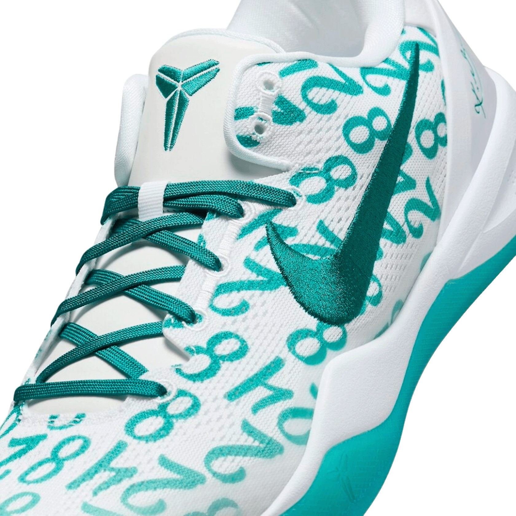 Nike Kobe 8 Protro Radiant Emerald Tongue