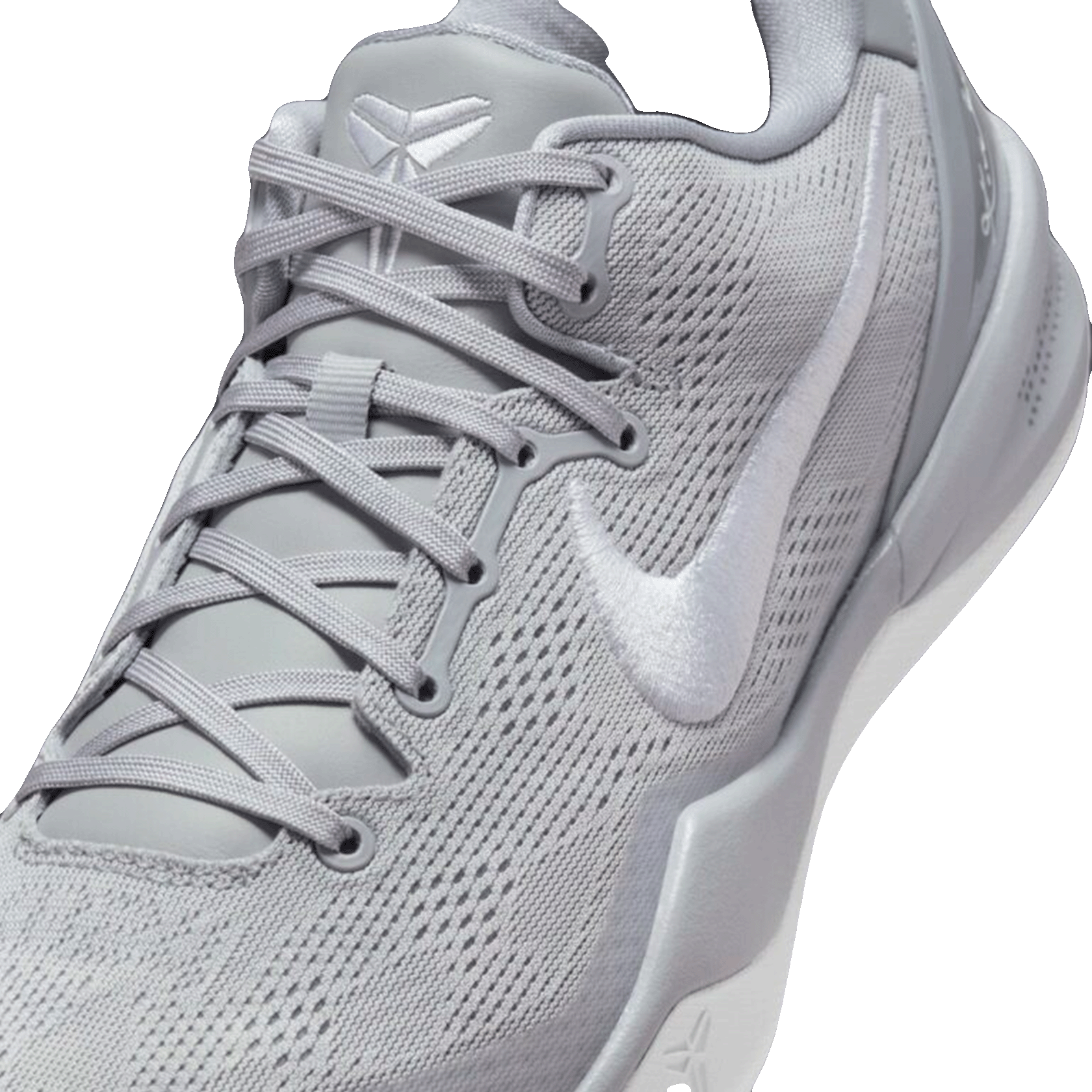 Nike Kobe 8 Protro Wolf Grey Tongue