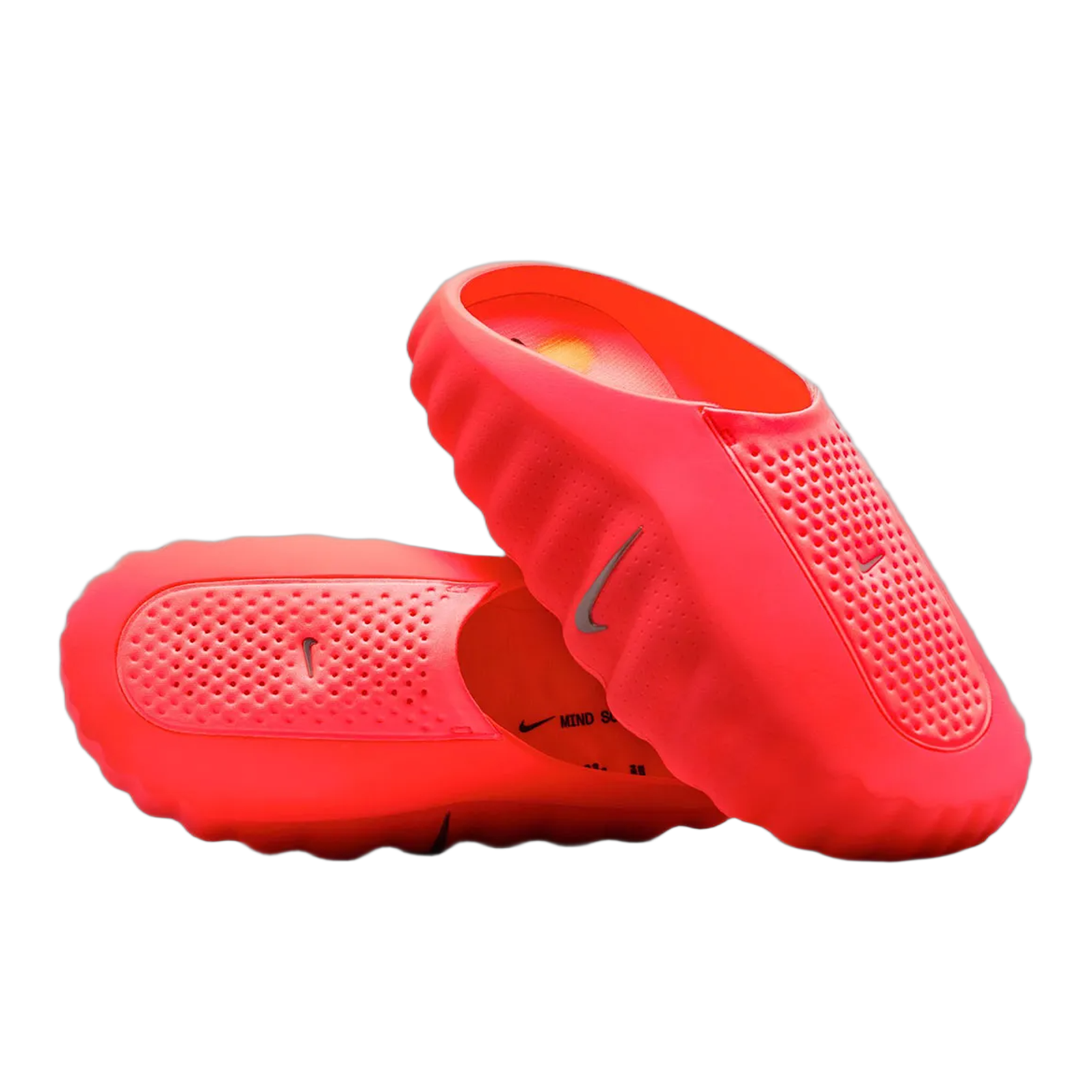 Nike Mind 001 Slide Solar Red (W) Side HQ4309-600