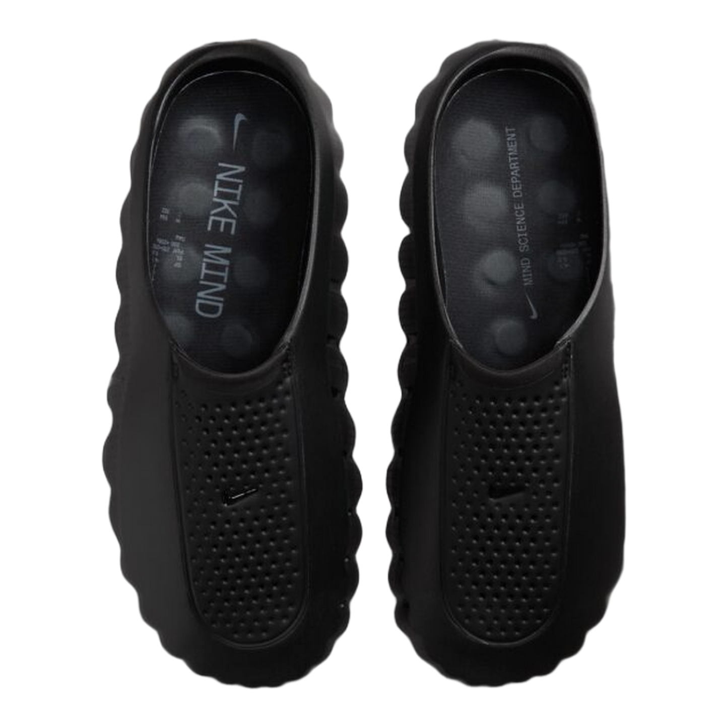 Nike Mind 001 Slide Triple Black Oben HQ4307-005