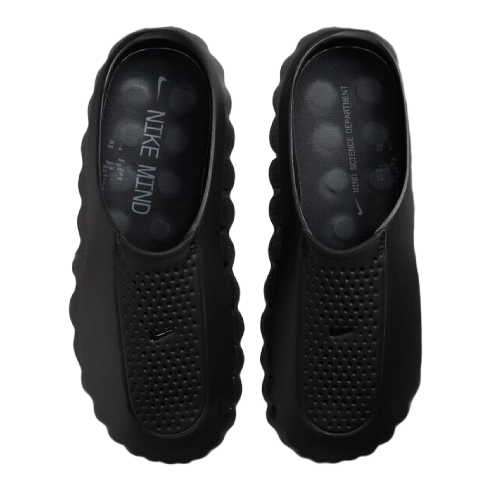 Nike Mind 001 Slide Triple Black Oben HQ4307-005