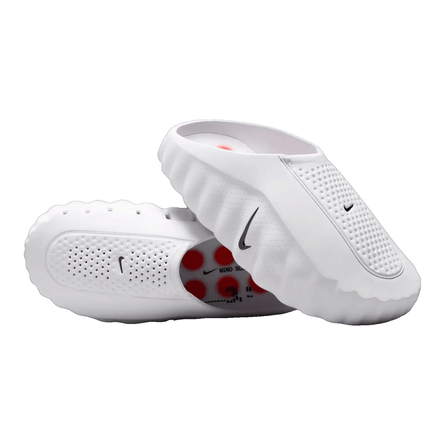 Nike Mind 001 Slide White Speed Red Side HQ4307-101